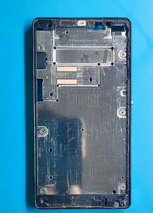 Рамка sony xperia z2a / sol25 / zl2 / d6563 снята бирюзовый цвет