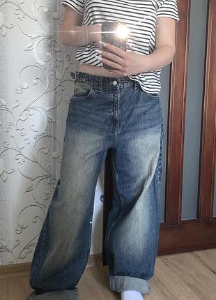 Джинси bershka wide leg | oversize стиль3 фото