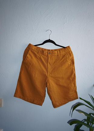 Мужские льняные шорты uniqlo