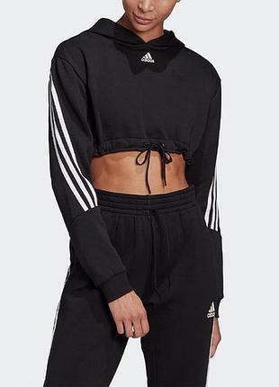 Укороченное худи от adidas