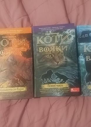 Книги коти вояки