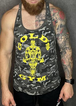 Майка бодібілдингу golds gym