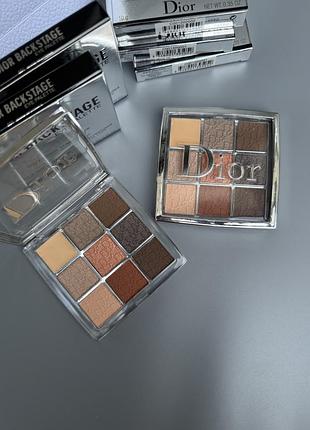 Палетка тіней dior backstage eyeshadow palette 001