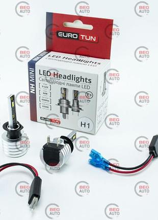 Led лампы автомобильные h1 12-24v 44w 4500 l 6500 k радиатор