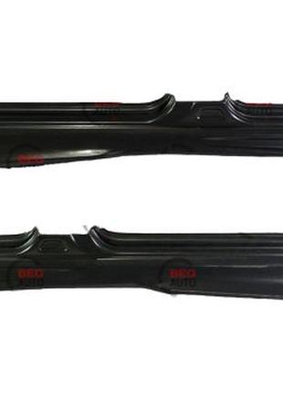 Накладки на пороги ваз 2109 "форсаж" пластиковые декоративные накладки на пороги