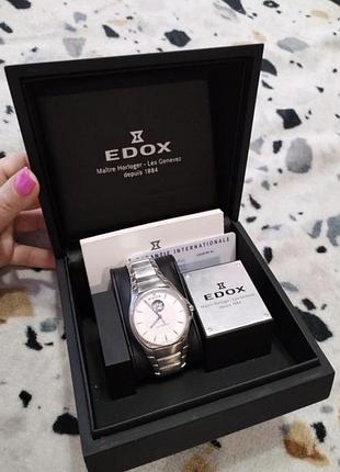 Часы годинник швейцарія edox lea bemonts