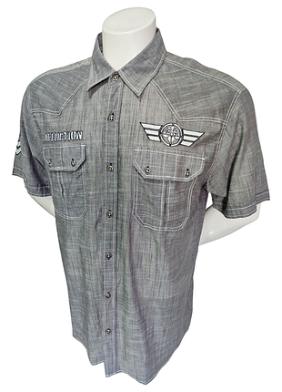 Мужская рубашка affliction original ausa cotton