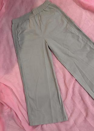 Штани широкі зручні однотонні на резинці