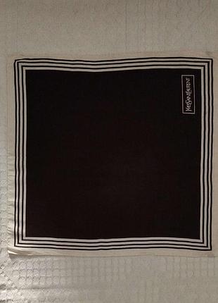 Платок от yves seint laurent шелк