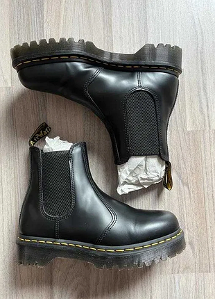 Ботинки ботинки женские челси мартинсы dr. martens 2976 bex smooth leather chelsea