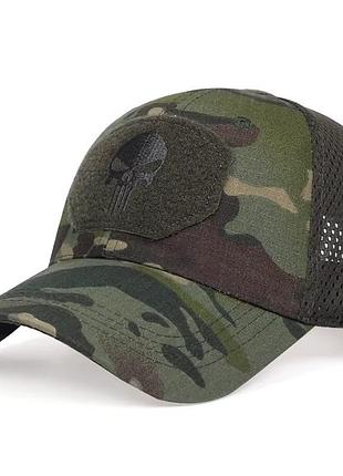 Кепка  / бейсболка  с черепом