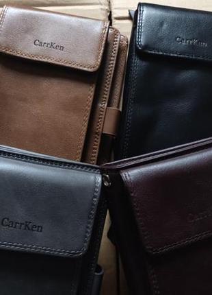 Мужской кошелек, бумажник, мужское портмоне с монетницей, портмоне для телефона 2020