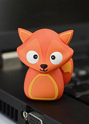 Ударопрочная флешка 64gb лиса