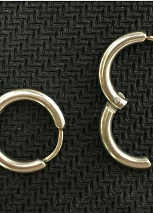 Сережка кільце для пірсингу (носа,вух,губ)сережка 3.0 * 22мм