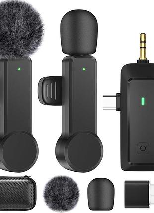 Bzxzb - бездротові петличні мікрофонм для камери iphone/android/відеокамер