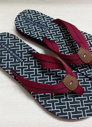 Шлепанцы жен.39р.tommy  hilfiger индонезии