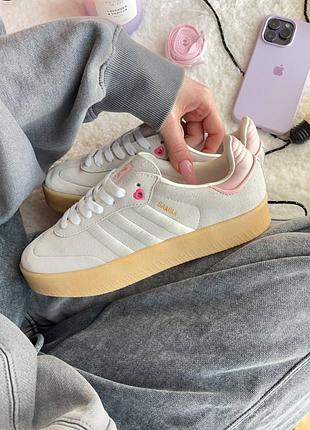 Жіночі кросівки adidas samba valentine's day адідас самба