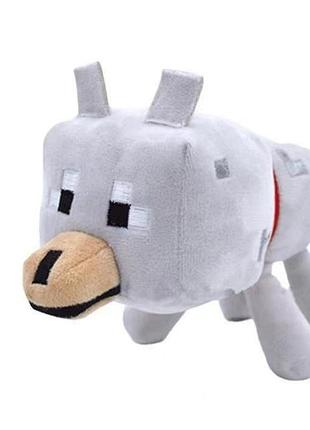 Мягкая игрушка волк майнкрафт