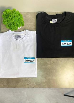 Оверсайз футболка vetements