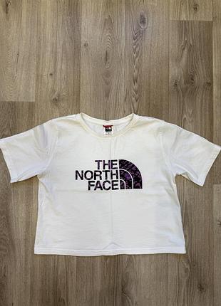 Фірмова, жіноча футболка. the north face. оригінал.xs/s