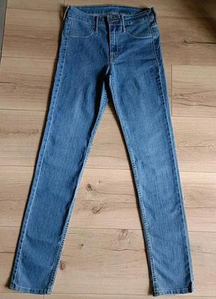 Джинсы скинни на высокой посадке h&amp;m ankle.