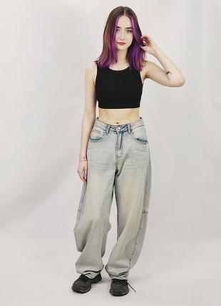 Женские джинсы baggy