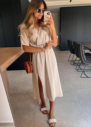 Платье из муслина