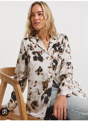 Рубашка-блуза р 46-50