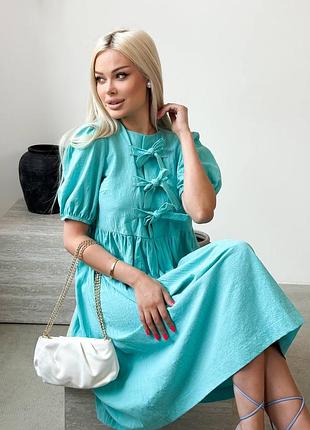 Качественное льняное платье из 🎀🎀🎀 льон жатка сарафан платье плаття