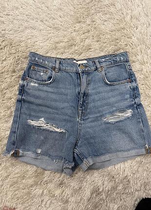 Трендові шорти  zara розмір м (38 по бірці)
