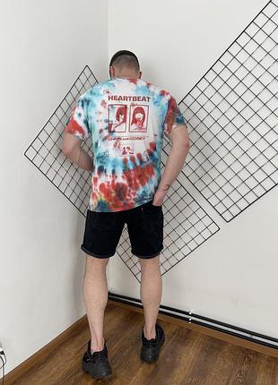 Тай дай футболка gildan з принтом