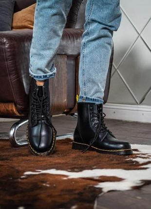 Dr. martens 1460 black 🆕 шикарные ботинки доктор мартинс 🆕 купить наложенный платёж1 фото