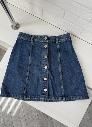 Міні спідниця джинсова hm 2