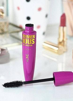 Об’ємна туш для вій оріфлейм чорна the one tremendous 43135 oriflame cosmetics 10 ml