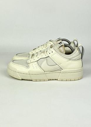 Кросівки nike dunk low disrupt coconut milk (w) white ck6654-105 жіночі бежеві розмір 40