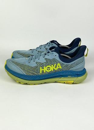 Кросівки hoka m mafate speed 4 pro fly+ оригінал чоловічі бігові сині розмір 47 професійні