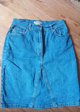 Юбка джинсовая,мини, стрейч.размер s может быть на m.