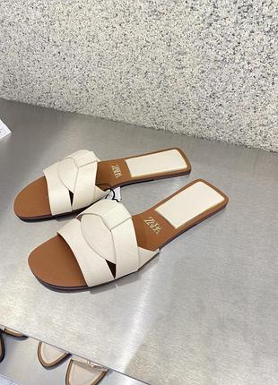 Zara 🔥 шкіряні босоніжки кожа 36, 37, 38, 39, 40