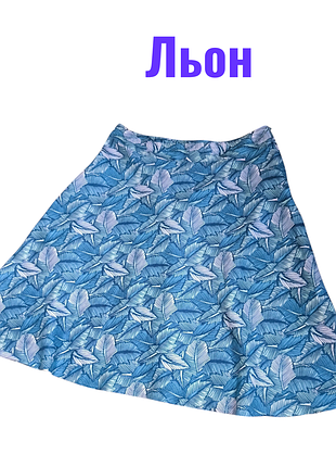 Юбка tu из льна размер l