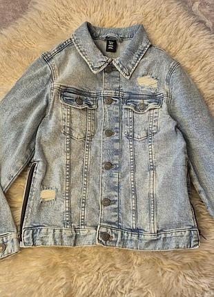 Детская джинсовая куртка
