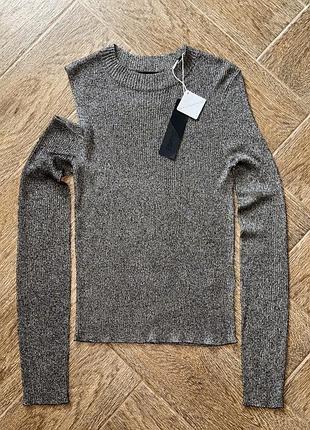 Кофта в рубчик