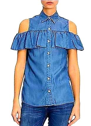 Нова італійська джинсова сорочка