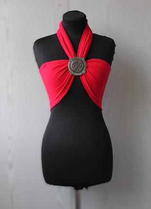 Топ без бретелей, топ-хомут