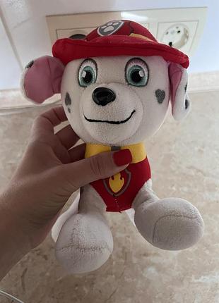 Щенячий патруль игрушка мягкая маршал