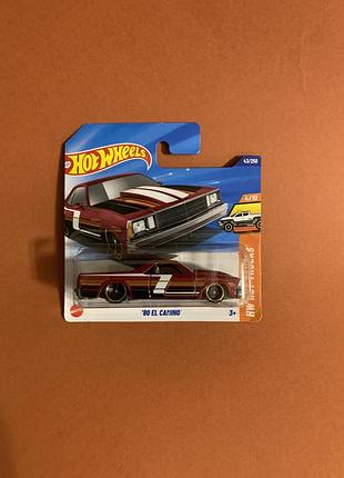Машинка хот вілс ель каміно el camino hot wheels 2025