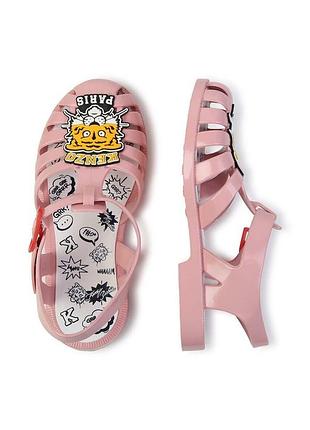 Kenzo kids рожеві сандалії аквашузи р.30/19 см
