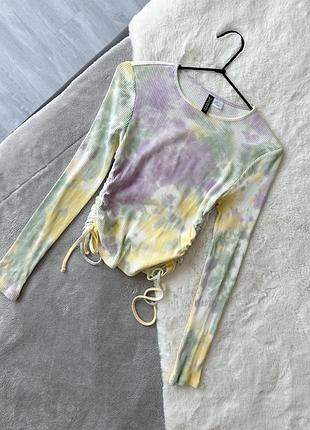 Лонгслив с завязками h&amp;m