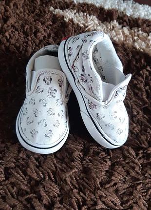 Кеды,мокасины disney для девочек.