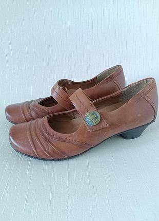 Р 7 / 40-41 26,5 см фірмові шкіряні туфлі medicus nature з ортопедичною устілкою