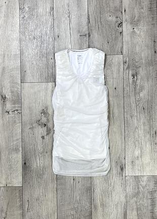 Emporio armani reebok майка платье m размер женская белая оригинал